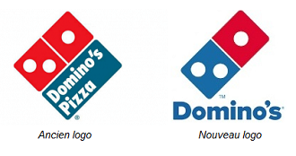 Nouveau logo Domino's Pizza