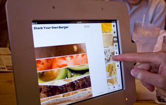 stacked ordering with ipad