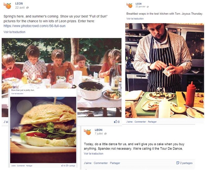 How restaurants use Facebook 