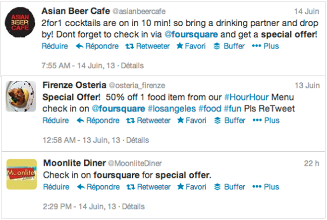 Foursquare for restaurants