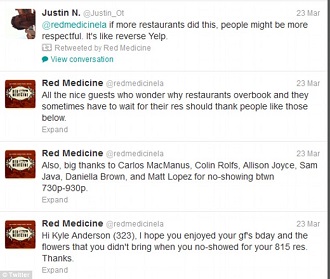 restaurants use social media