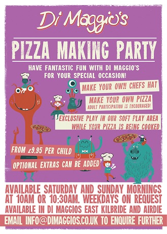 Pizza Making Party at Dimaggio's restaurant