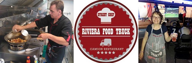 Lydie et Fabrice Riviera Food Truck