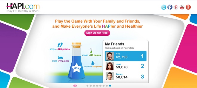 hapifork social game