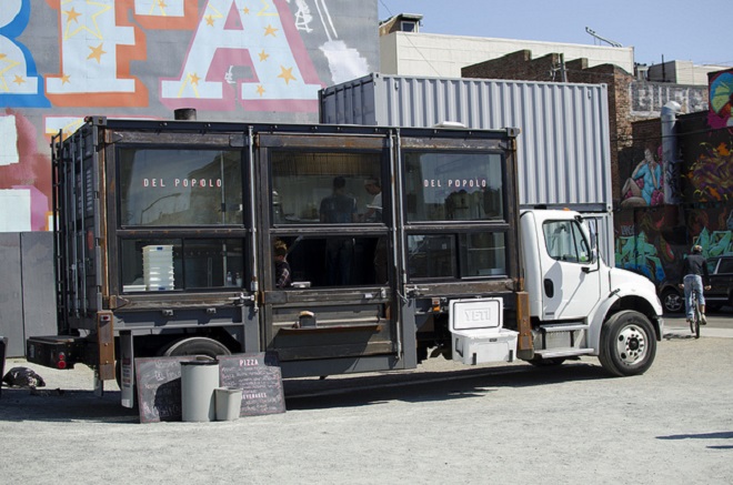 Pizza food truck