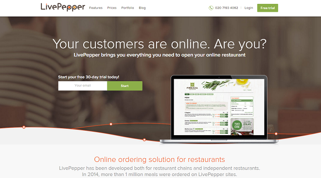 online ordering solution for restaurants