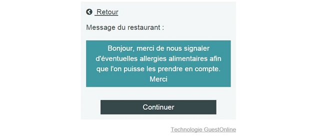 Logiciel de réservation en ligne