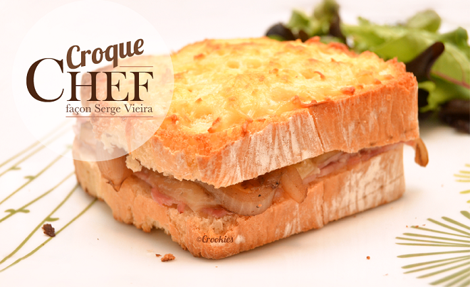 Croque monsieur gastronomique