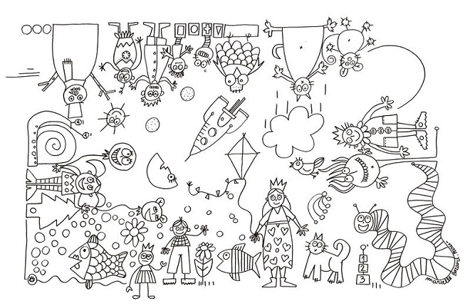 Coloriage Set De Table