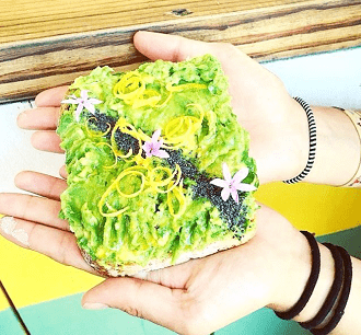 tendance culinaire avocado toast