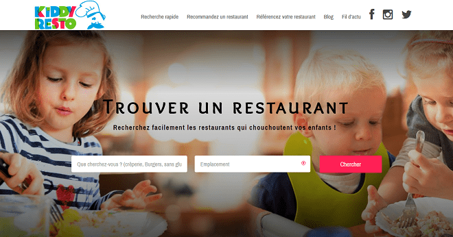 où référencer un restaurant kids friendly