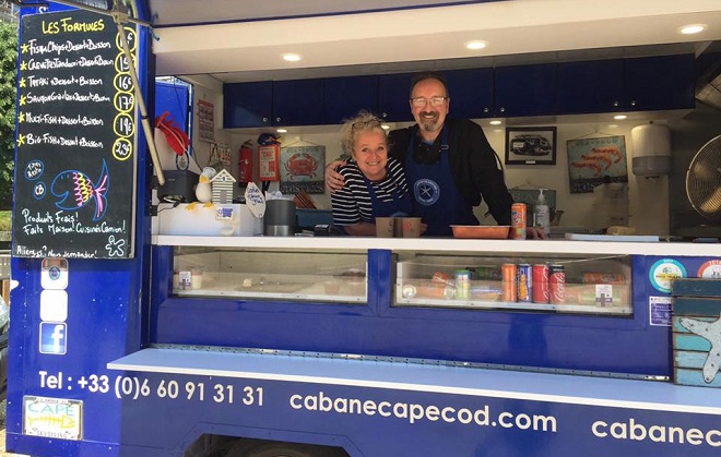 cabane de cape cod food truck à paris