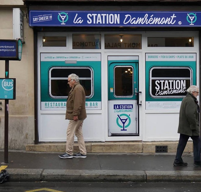 restaurant insolite paris station damremont