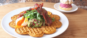 gaufre sans lactoce café mareva paris