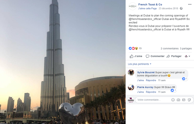 Ouvrir un restaurant à Dubai