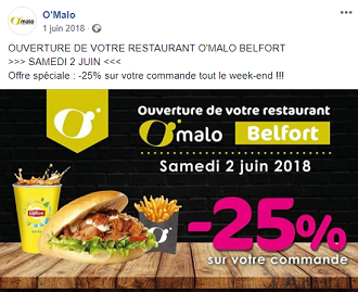 opération marketing pour les restaurants