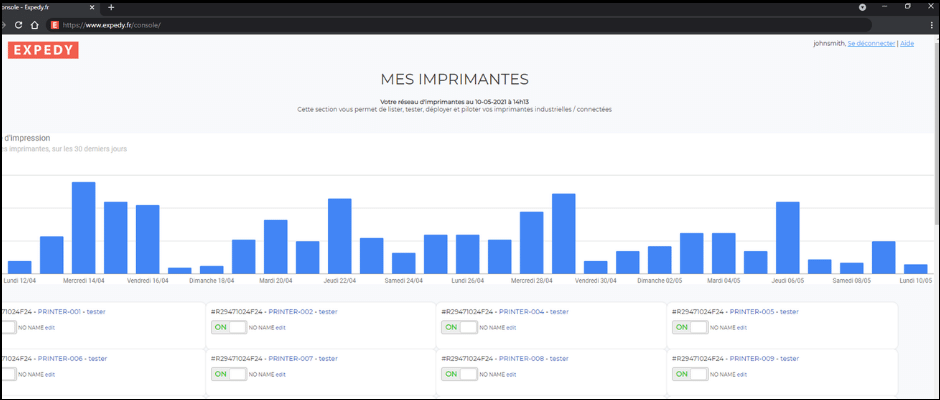 gestion_expedy_flotte_imprimantes_hubrise_restoconnection